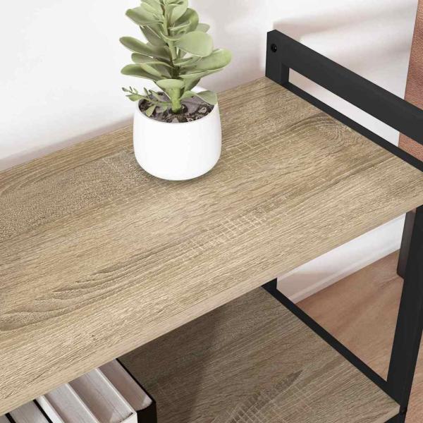 Bücherregal Sonoma Eiche 60 x 30 x 48,5 cm Holzwerkstoff