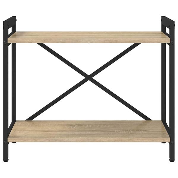 Bücherregal Sonoma Eiche 60 x 30 x 48,5 cm Holzwerkstoff