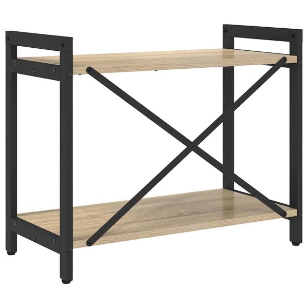 Bücherregal Sonoma Eiche 60 x 30 x 48,5 cm Holzwerkstoff