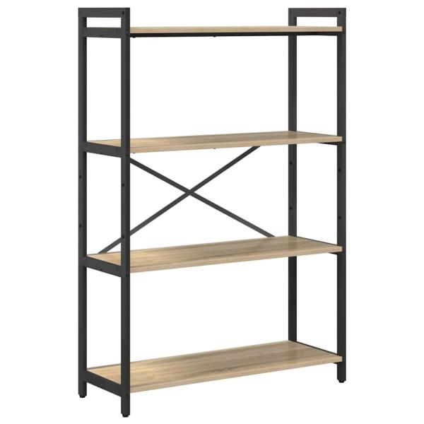 Bücherregal Sonoma Eiche 80 x 30 x 118 cm Spanplatte