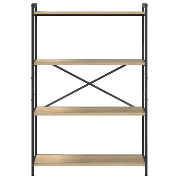 Bücherregal Sonoma Eiche 80 x 30 x 118 cm Spanplatte