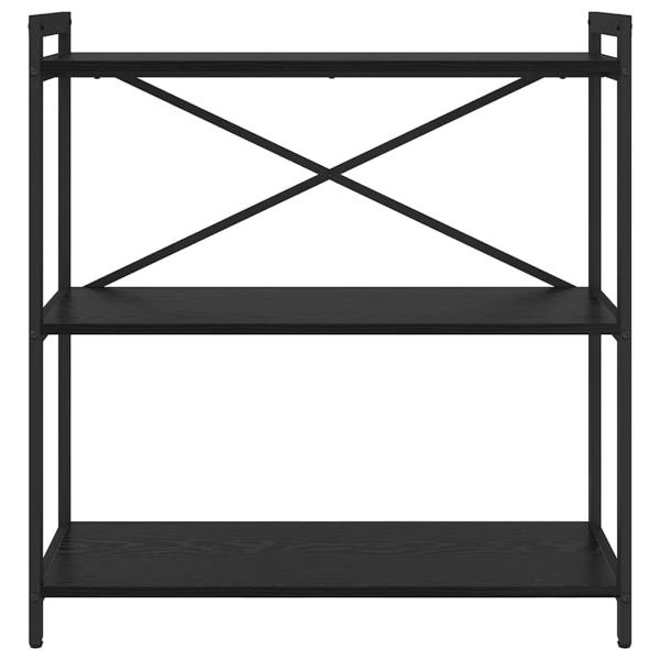 Bücherregal Schwarze Eiche 80 x 30 x 83 cm Holzwerkstoff