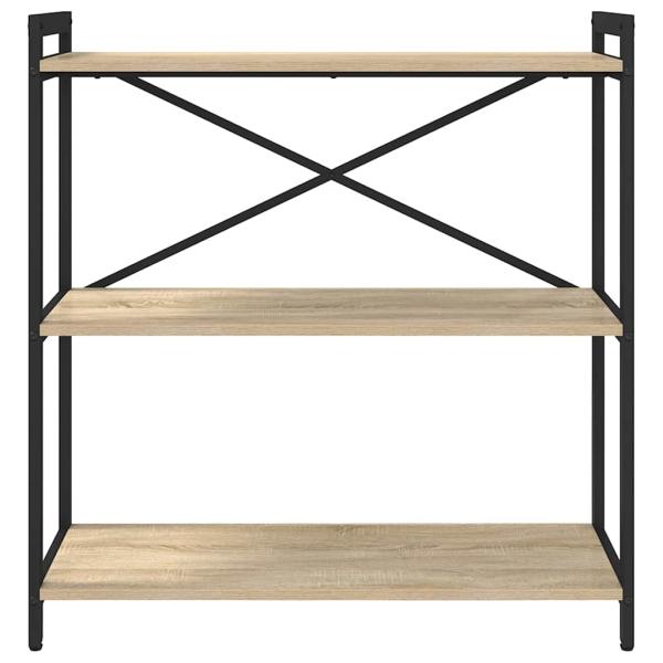 Bücherregal Sonoma Eiche 80 x 30 x 83 cm Spanplatte