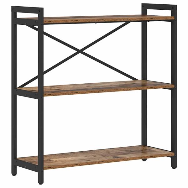 Bücherregal Altholz 80 x 30 x 83 cm Holzwerkstoff