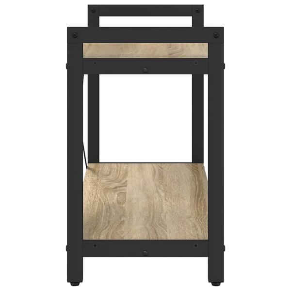 Bücherregal Sonoma Eiche 80 x 30 x 48,5 cm Holzwerkstoff