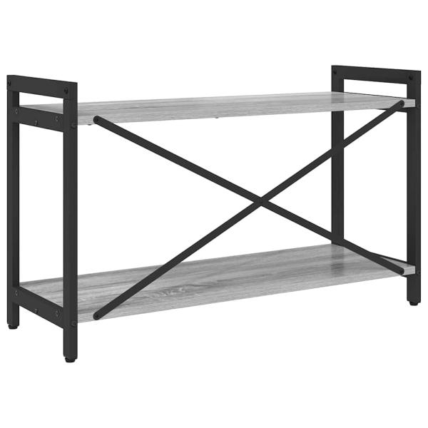 Bücherregal Grau Sonoma 80 x 30 x 48,5 cm Holzwerkstoff