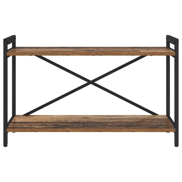 Bücherregal Altholz 80 x 30 x 48,5 cm Holzwerkstoff