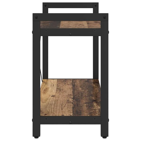 Bücherregal Altholz 80 x 30 x 48,5 cm Holzwerkstoff