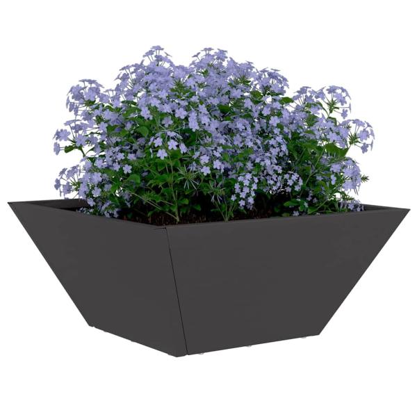 Kunststoff-Pflanzer 5 pcs Schwarz 35 x 35 x 15 cm Stahl