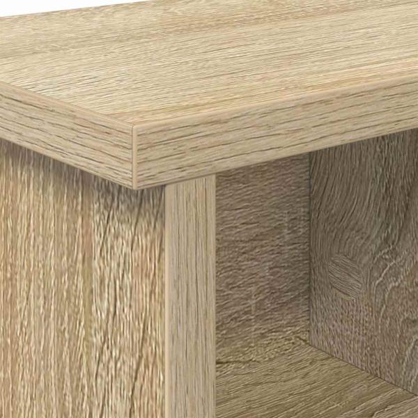 Wandmontierter Kleiderständer Sonoma Eiche 75 x 16 x 26 cm