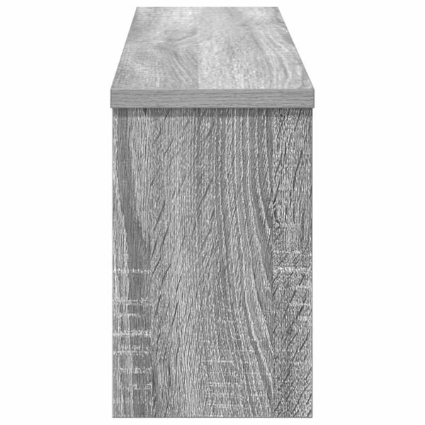 Wandmontierter Kleiderständer Grau Sonoma 75 x 16 x 26 cm