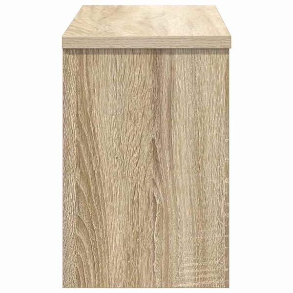 Wandmontierter Kleiderständer Sonoma Eiche 50 x 20 x 30 cm