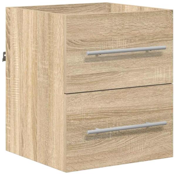 Badezimmer Schrank Sonoma Eiche 41 x 38,5 x 48 cm Holzwerkstoff
