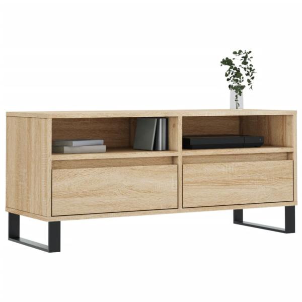 TV-Schrank Sonoma-Eiche 100x34,5x44,5 cm Holzwerkstoff