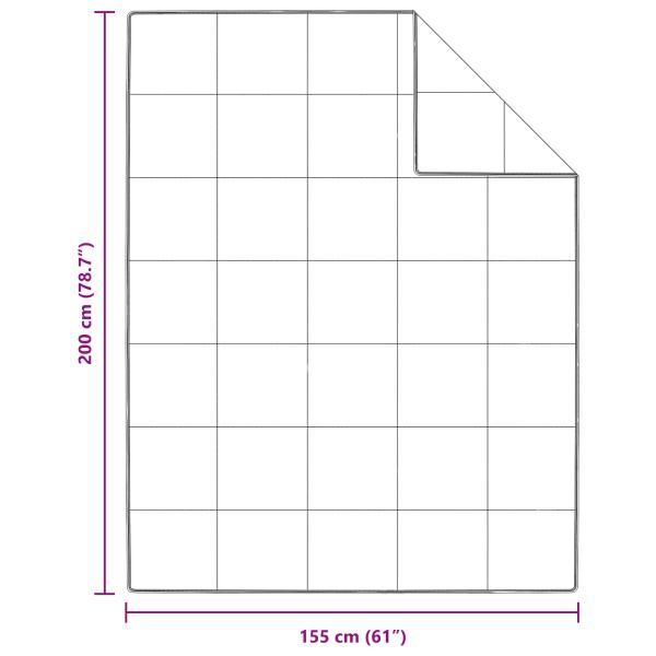Bettdecke Sonstiges mit Kissen 2 pcs Weiß 155 x 200 cm Daunen