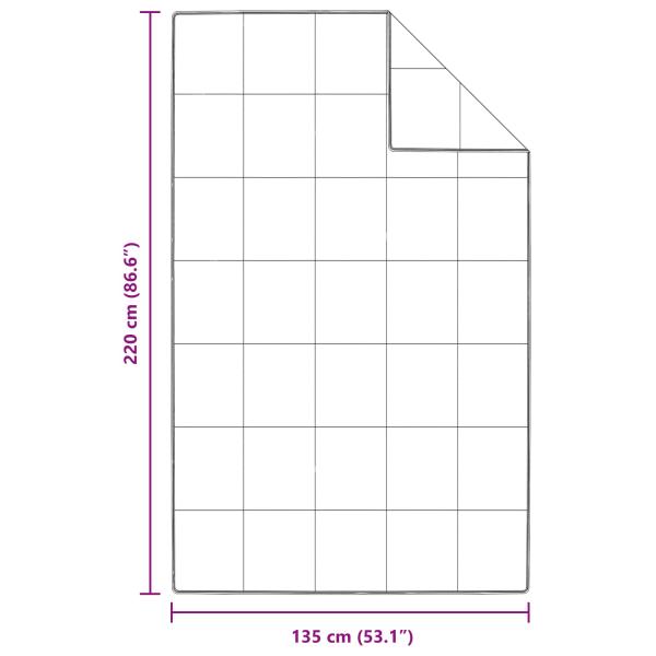 Bettdecke Sonstiges mit Kissen 2 pcs Weiß 135 x 220 cm Daunen