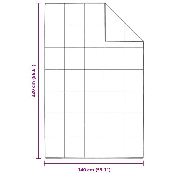 Bettdecke Sonstiges mit Kissen 2 pcs Weiß 140 x 220 cm Daunen