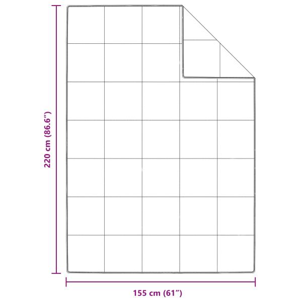 Bettdecke Sonstiges mit Kissen 2 pcs Weiß 155 x 220 cm Daunen