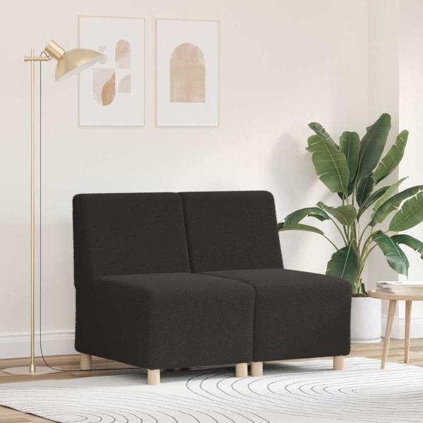 ARDEBO.de - Sofa Chiar 2 pcs Dunkelgrau 55 x 74 x 82 cm Cordstoff