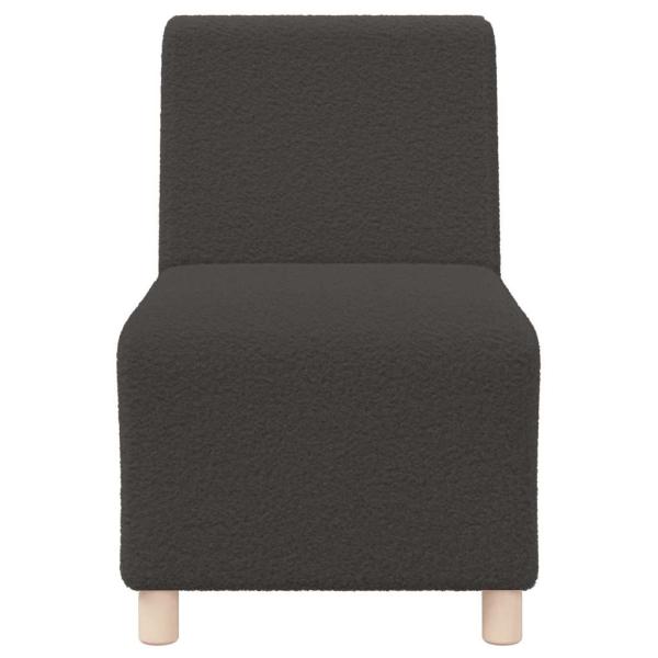 Sofa Chiar 2 pcs Dunkelgrau 55 x 74 x 82 cm Cordstoff