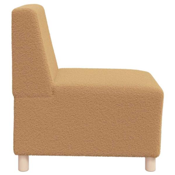Sofa Chiar 2 pcs Beige 55 x 74 x 82 cm Cordstoff