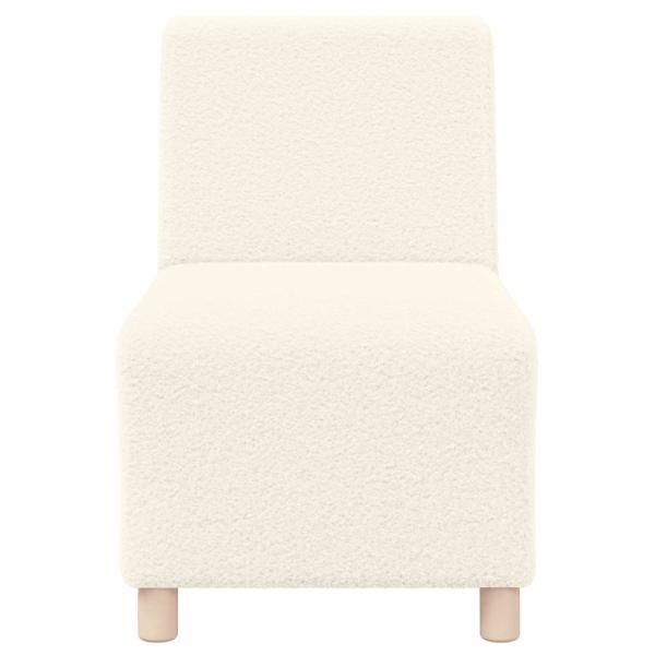 Sofa Chiar 3 pcs Creme 55 x 74 x 82 cm Cordstoff
