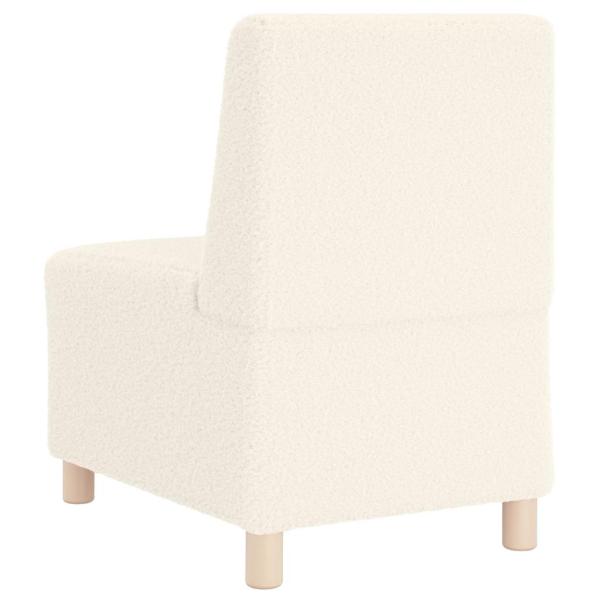 Sofa Chiar 3 pcs Creme 55 x 74 x 82 cm Cordstoff