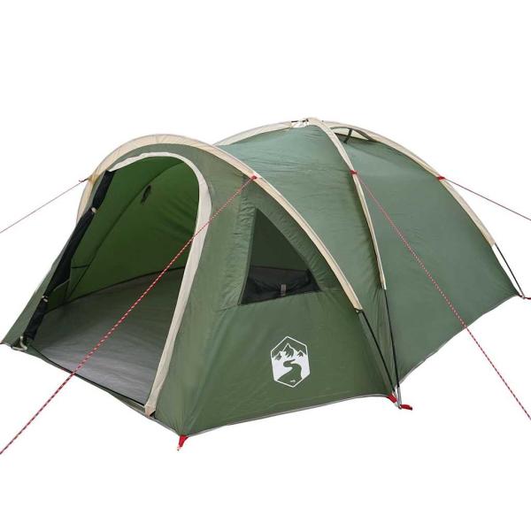 Zelt mit Dach Grün Mittel Polyester und Fiberglas