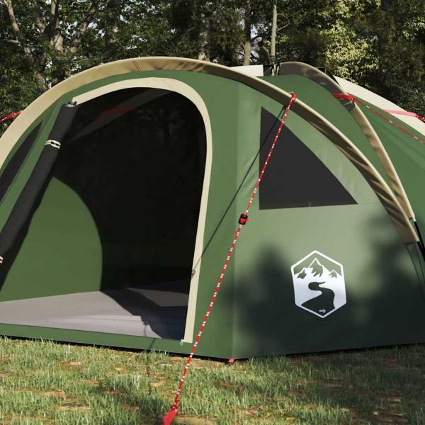 Zelt mit Dach Grün Mittel Polyester und Fiberglas