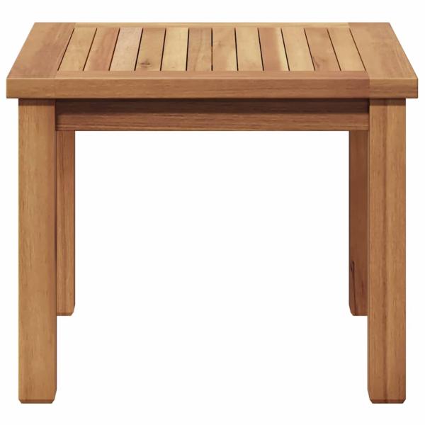 Couchtisch Braun 45 x 45 x 36 cm Massives Teakholz