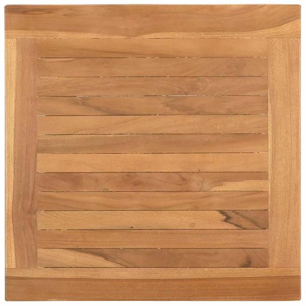 Couchtisch Braun 45 x 45 x 36 cm Massives Teakholz