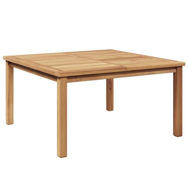 Couchtisch Braun 85 x 85 x 45 cm Massives Teakholz
