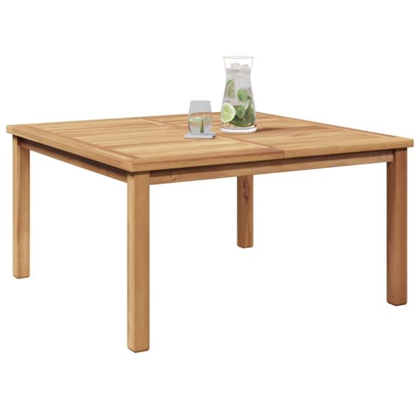 Couchtisch Braun 85 x 85 x 45 cm Massives Teakholz