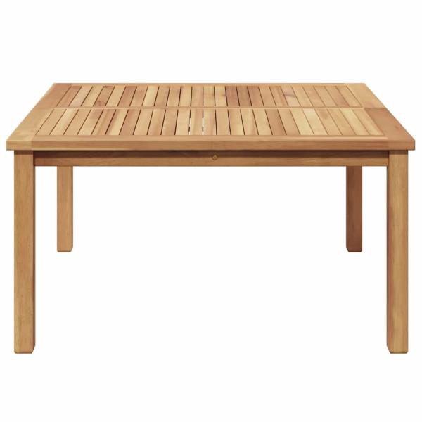 Couchtisch Braun 85 x 85 x 45 cm Massives Teakholz