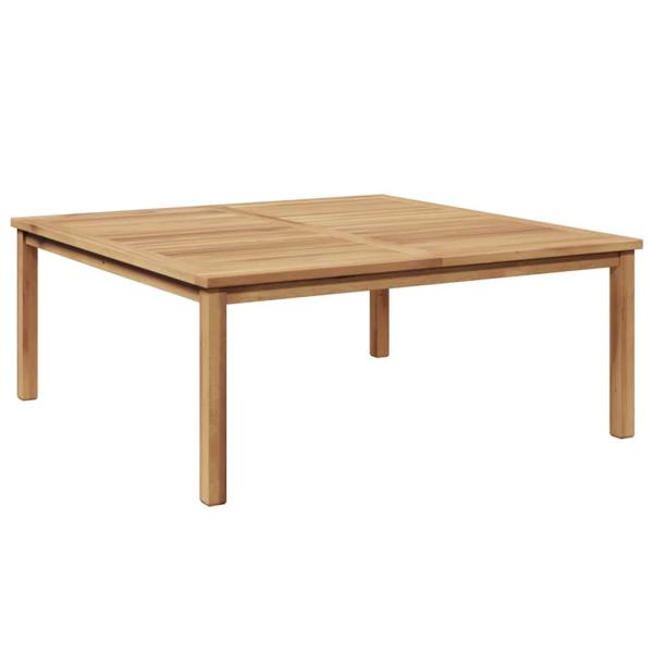 Couchtisch Braun 110 x 110 x 45 cm Massives Teakholz