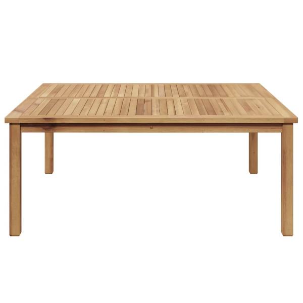 Couchtisch Braun 110 x 110 x 45 cm Massives Teakholz
