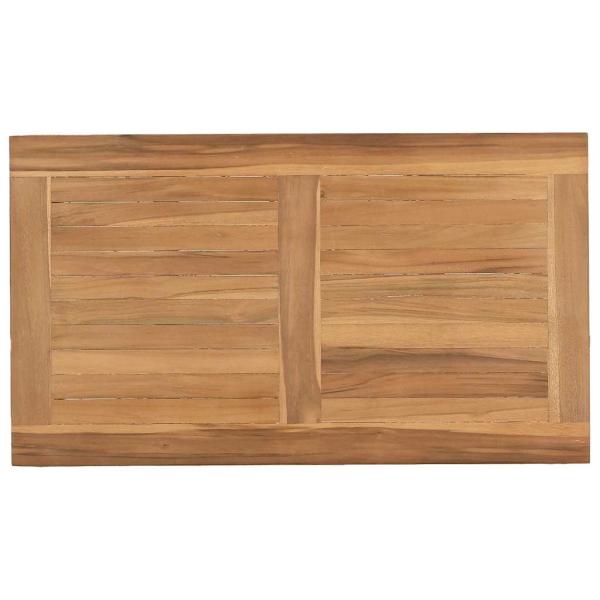 Couchtisch Braun 70 x 40 x 36 cm Massives Teakholz