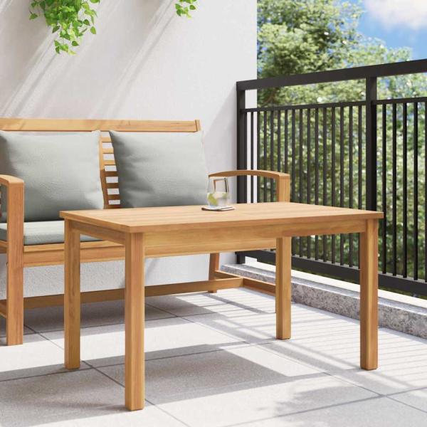 Couchtisch Braun 90 x 50 x 45.5 cm Massives Teakholz