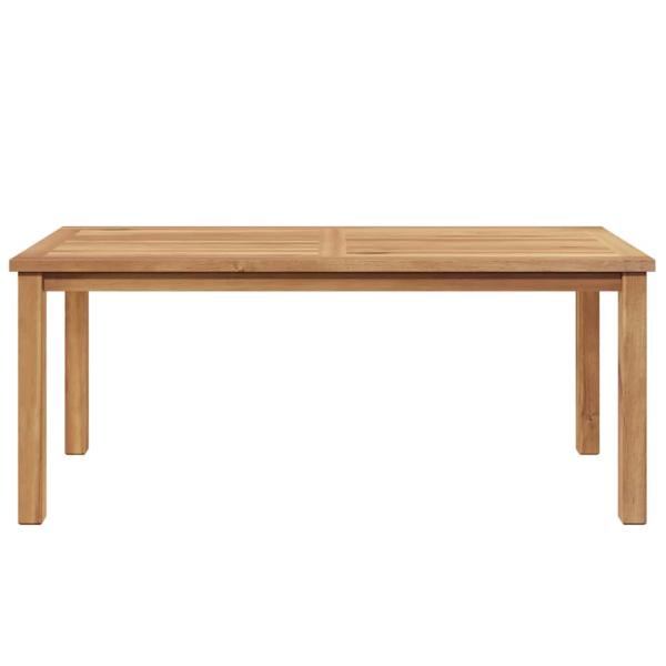 Couchtisch Braun 110 x 55 x 45 cm Massives Teakholz
