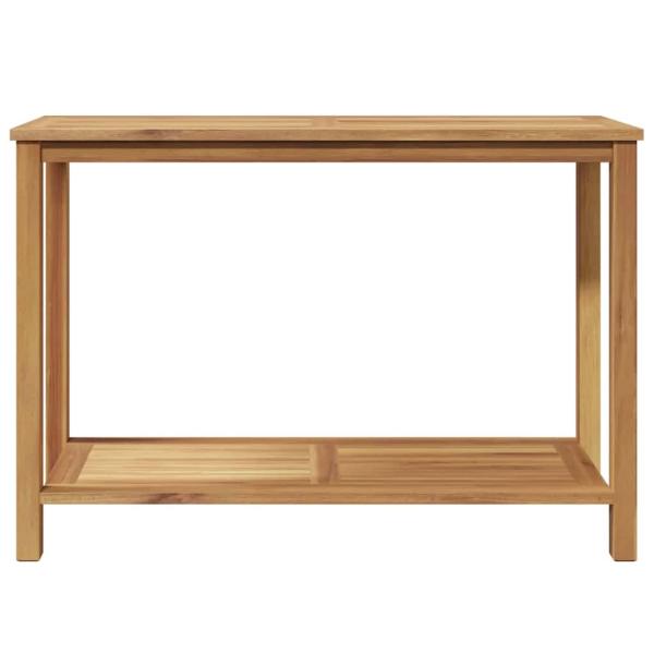 Konsolentisch Braun 110 x 40 x 45 cm Massives Teakholz