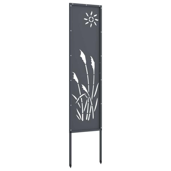ARDEBO.de - Garten dekoratives Panel Anthrazit 32 x 140 cm