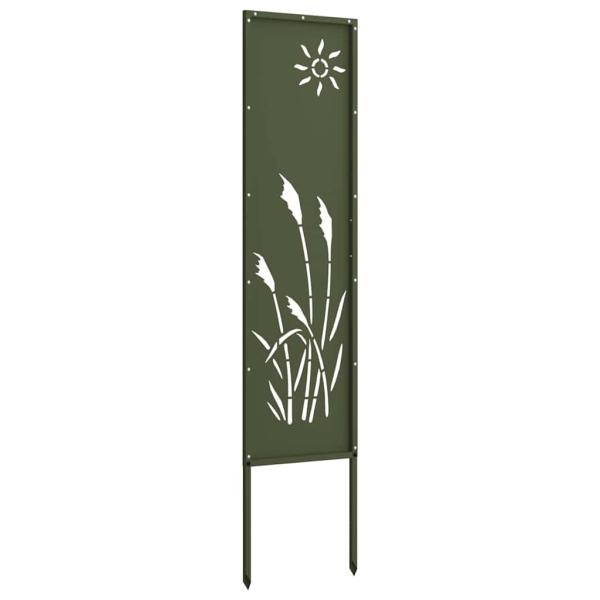 Garten dekoratives Panel Olivgrün 32 x 140 cm