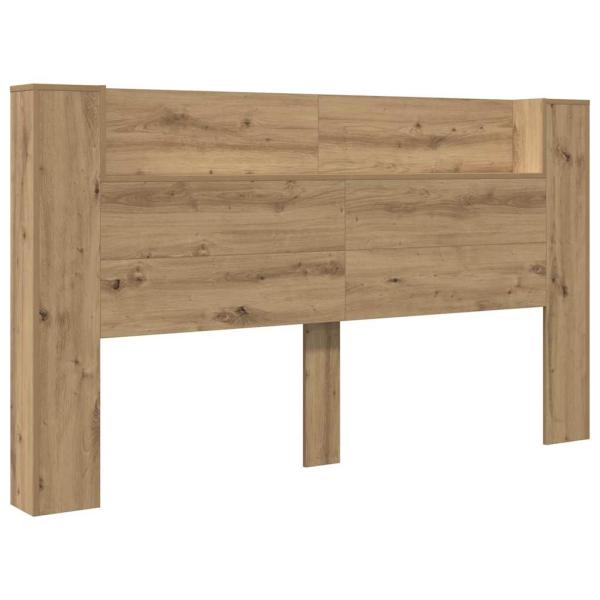 Kopfteil Schrank Eiche handwerklich 180 x 17 x 104,5 cm