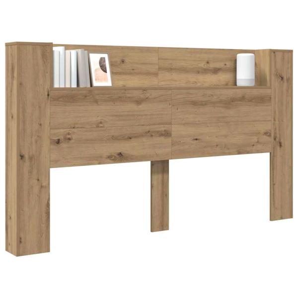 Kopfteil Schrank Eiche handwerklich 180 x 17 x 104,5 cm