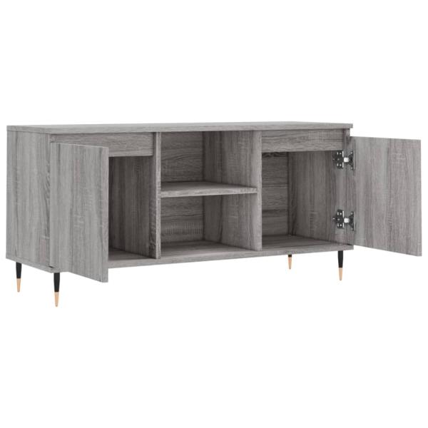 TV-Schrank Grau Sonoma 104x35x50 cm Holzwerkstoff
