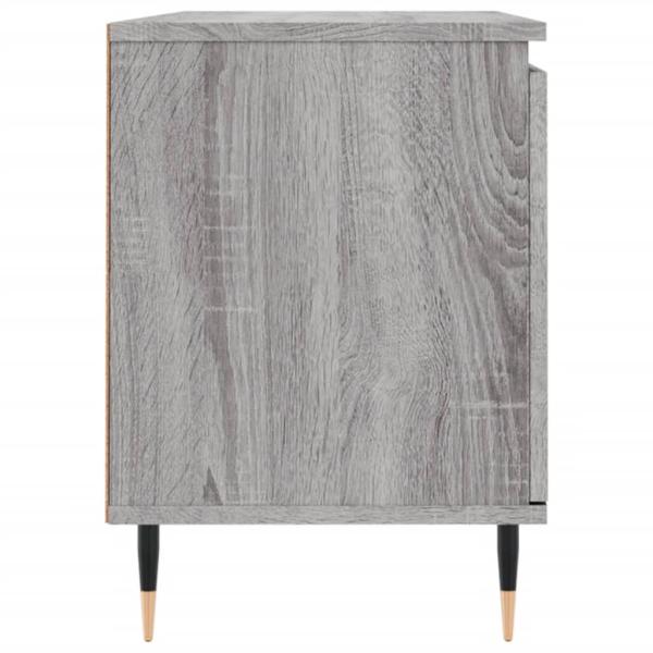 TV-Schrank Grau Sonoma 104x35x50 cm Holzwerkstoff