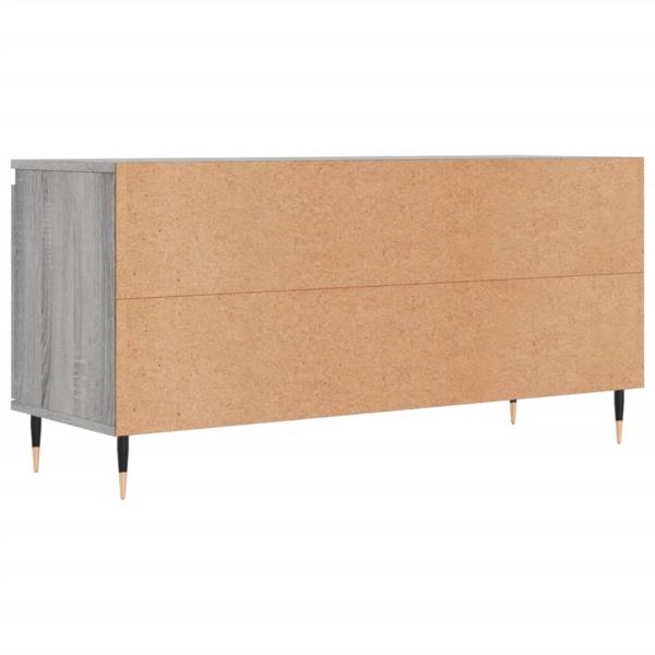 TV-Schrank Grau Sonoma 104x35x50 cm Holzwerkstoff