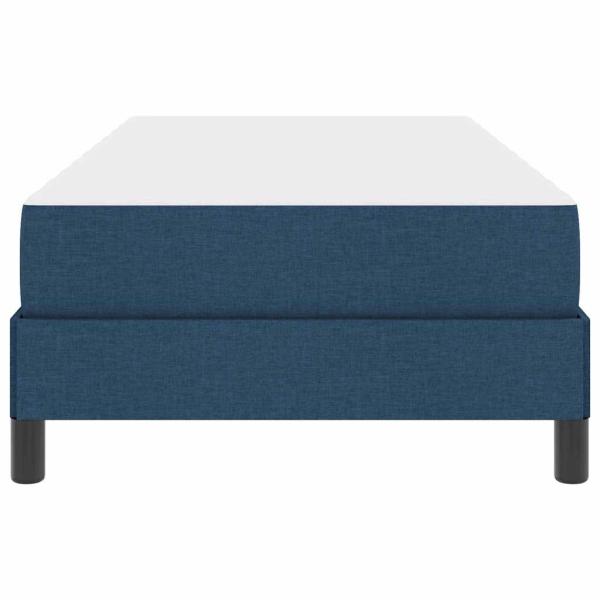 Boxspringbett Sonstiges Blau 90 x 190 cm Stoff