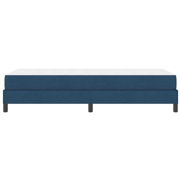 Boxspringbett Sonstiges Blau 90 x 190 cm Stoff
