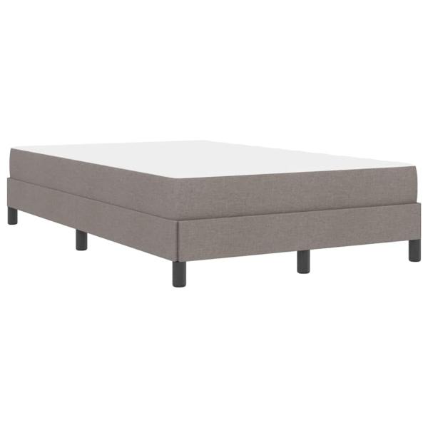 Boxspringbett Sonstiges Taupe 120 x 190 cm Stoff